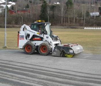 Feiing med Bobcat på Tyrifjord Hotell